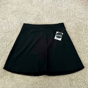 Satin mini skirt! NWT